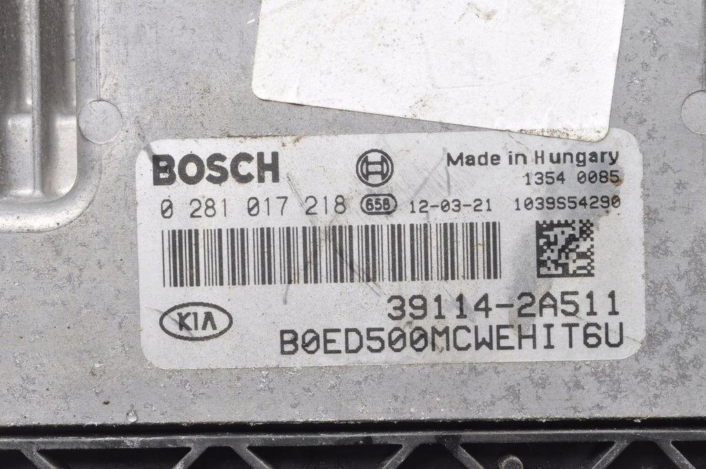 KIA CEED I 1.6 CDTI 90HP COMPUTER ENGINE DRIVER 39114-2A511