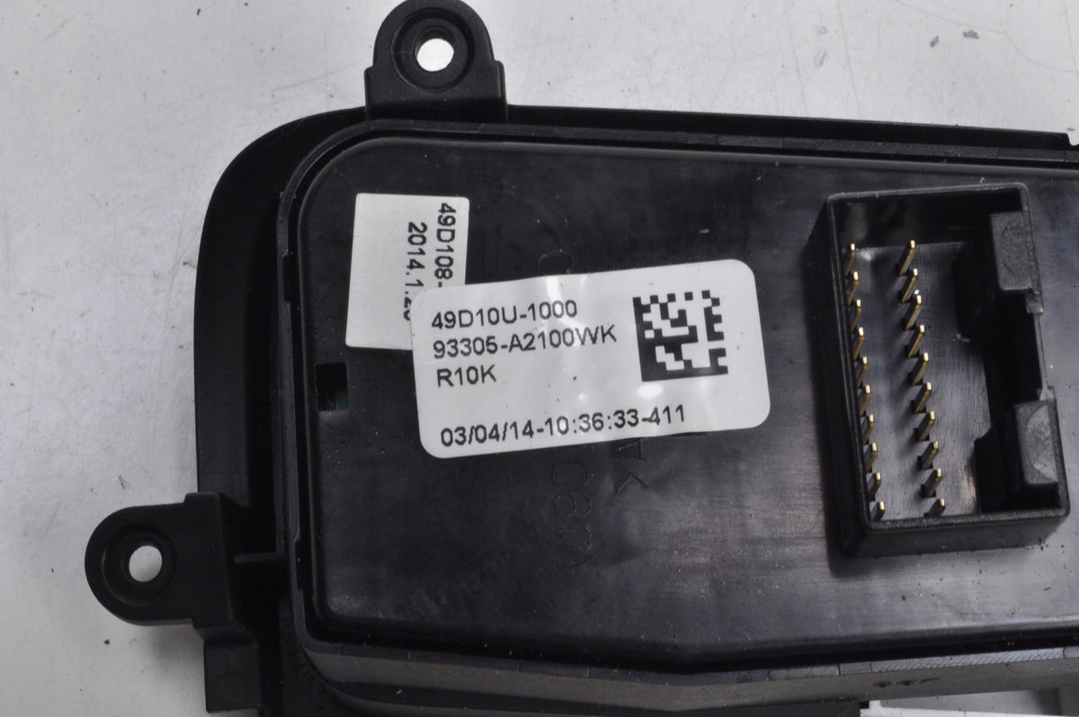 KIA CEED II SWITCH PANEL 49D10U-1000