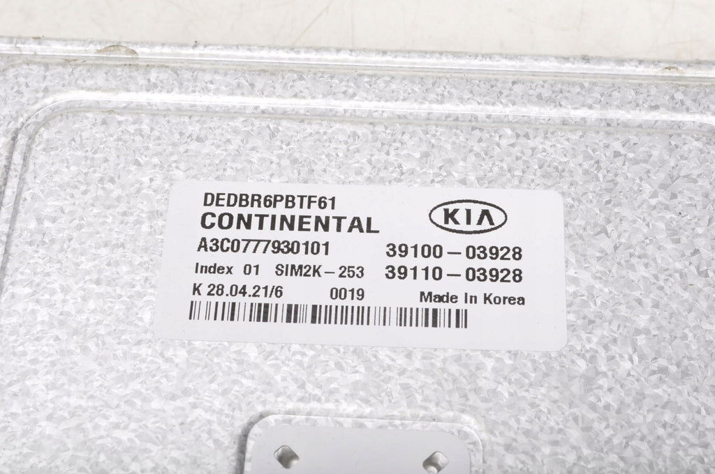 KIA NIRO 1.6 GDI MODULE DRIVER 39100-03928 2021