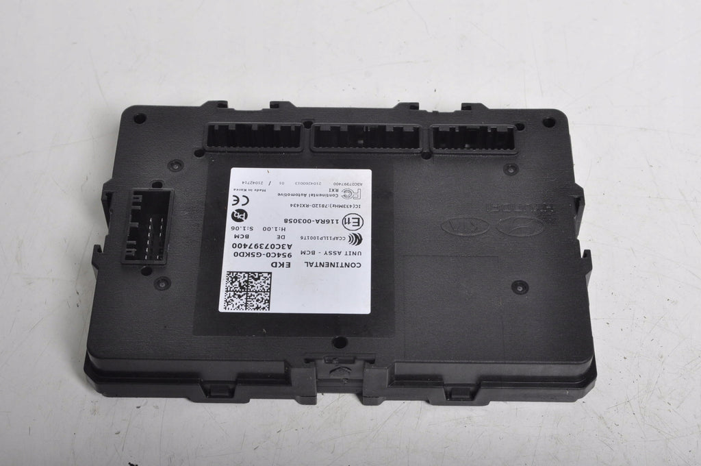 KIA NIRO MODULE DRIVER BCM 954C0-G5KD0 2021R