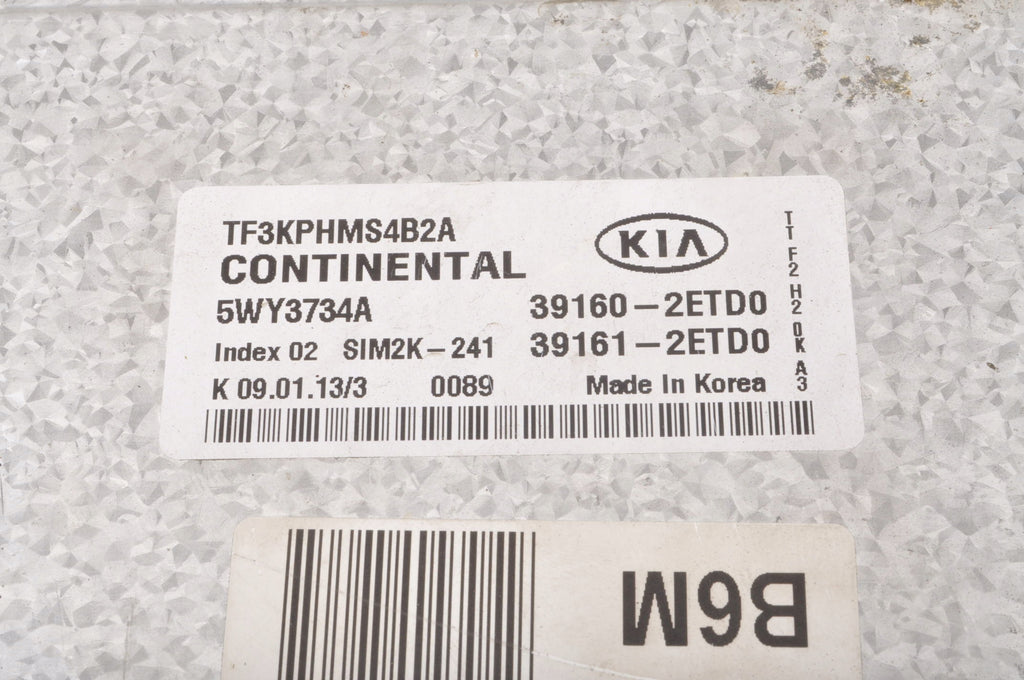 KIA OPTIMA III 2.0 CVVT ENGINE DRIVER 39160-2ETD0
