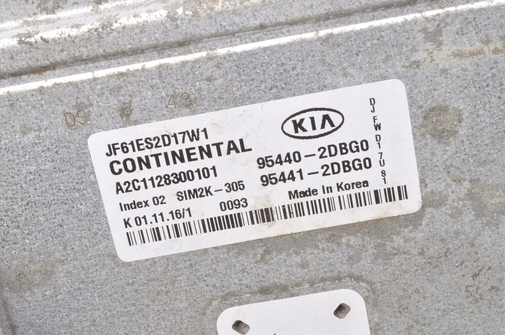 KIA OPTIMA IV 1.7 CDTI 141HP COMPUTER ENGINE DRIVER 95440-2DBG0