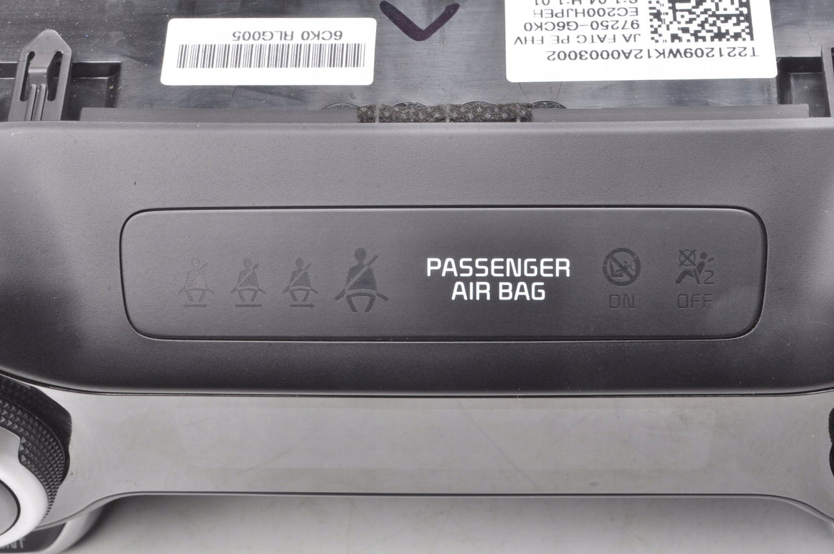 KIA PICANTO III PANEL AIR CONDITIONING SWITCH 97250-G6CK0