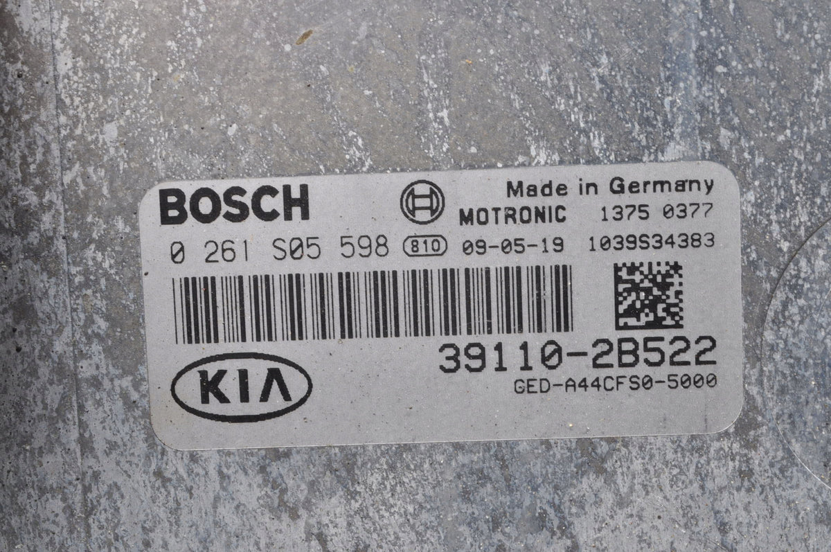 KIA PRO CEED 1.4 16V 109KM COMPUTER ENGINE DRIVER 39110-2B522