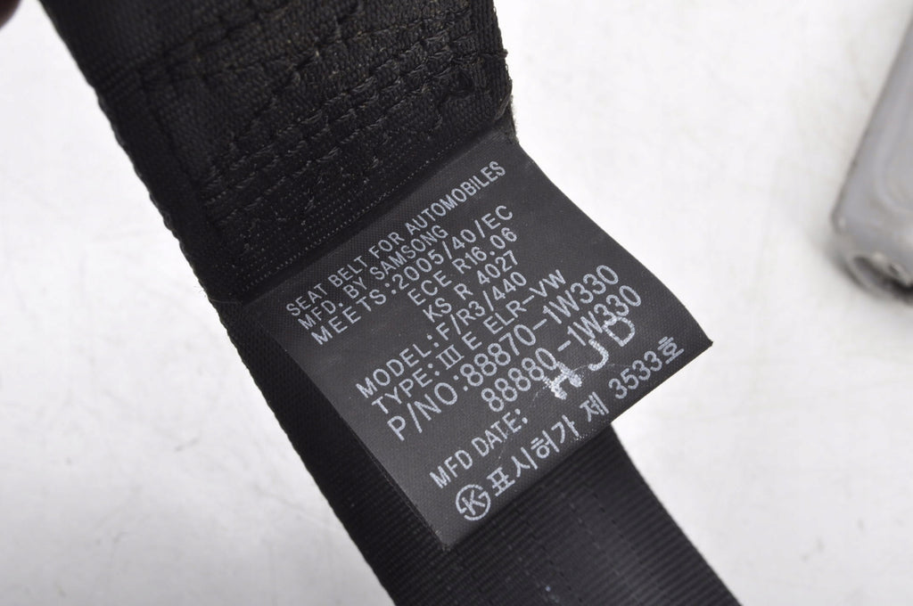 KIA RIO III SEAT BELT RIGHT FRONT 88880-1W330