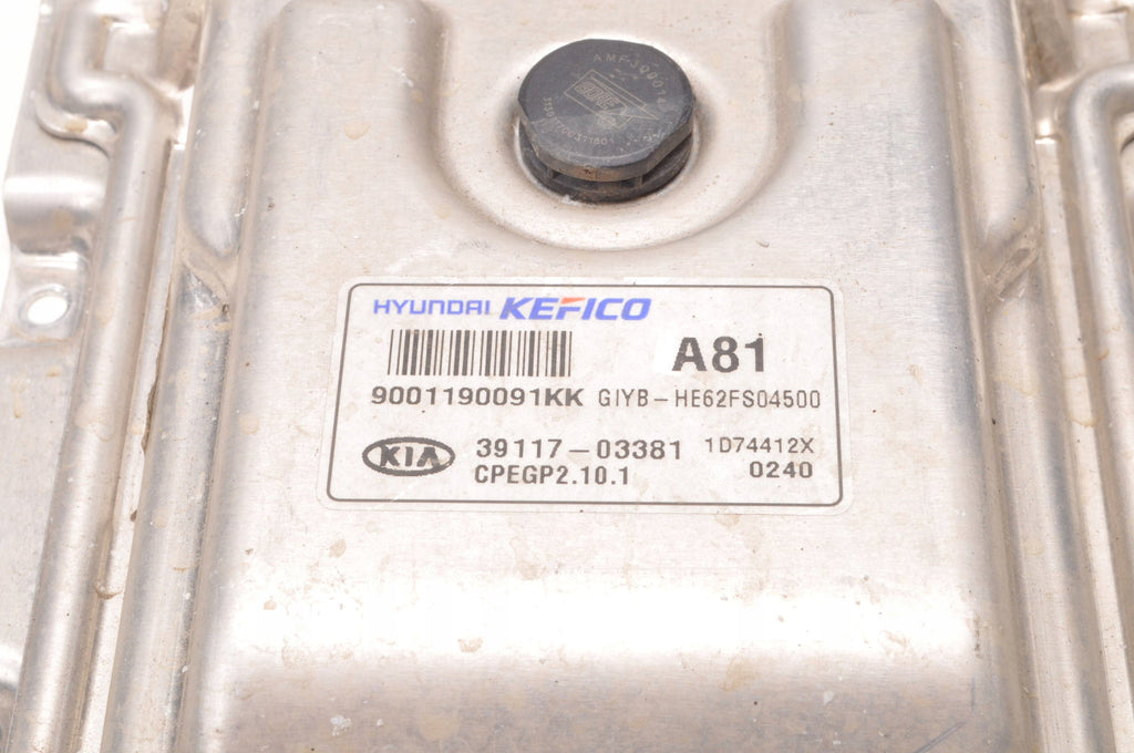 KIA RIO IV 1.2 16V 84KM COMPUTER ENGINE DRIVER 39117-03381