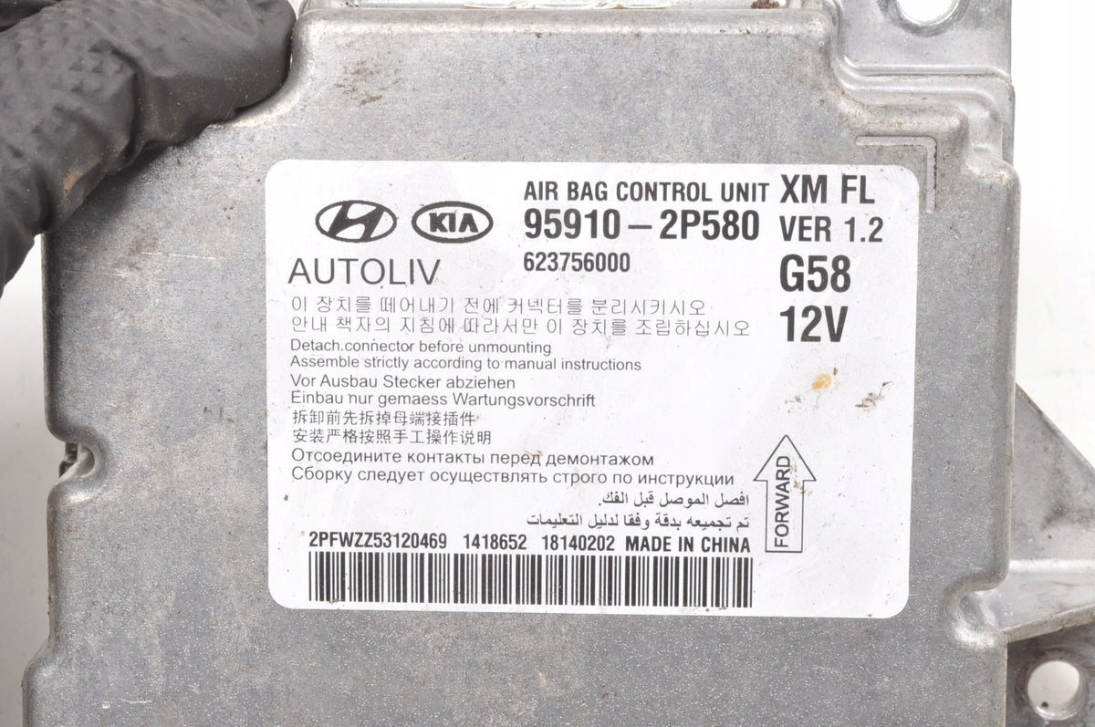 KIA SORENTO II AIRBAG SENSOR 95910-2P580 LIFT