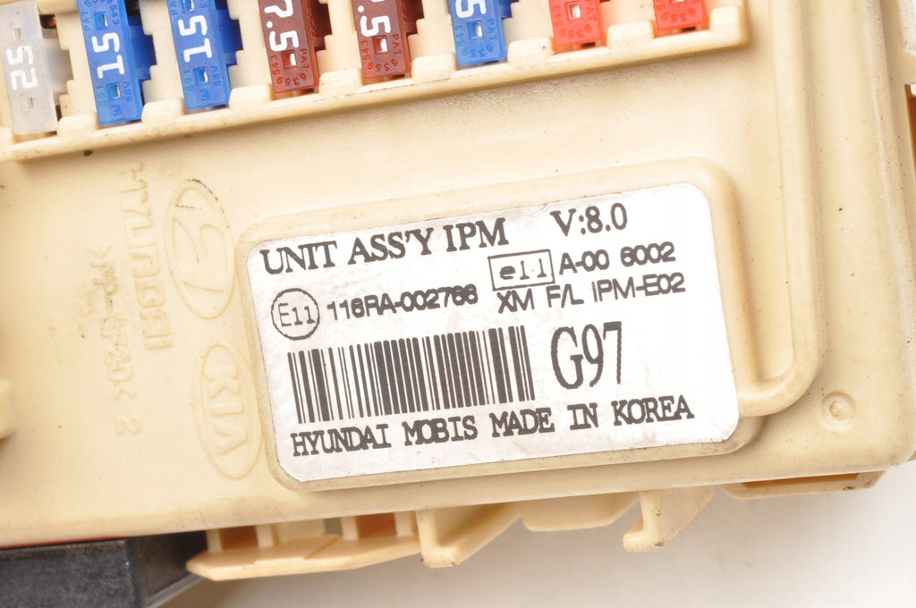 KIA SORENTO II FUSE BOX 954002P977 LIFT