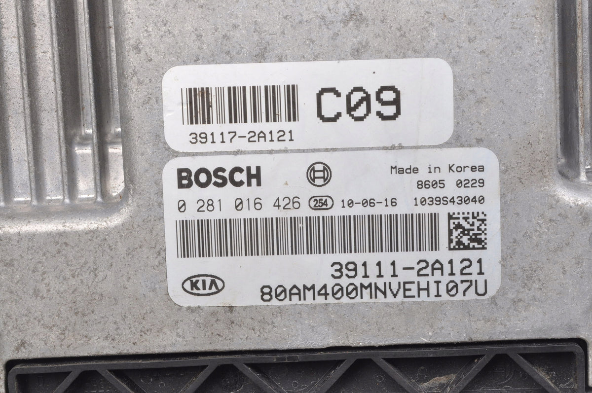 KIA SOUL I 1.6 CDTI 126HP COMPUTER ENGINE DRIVER 39117-2A121