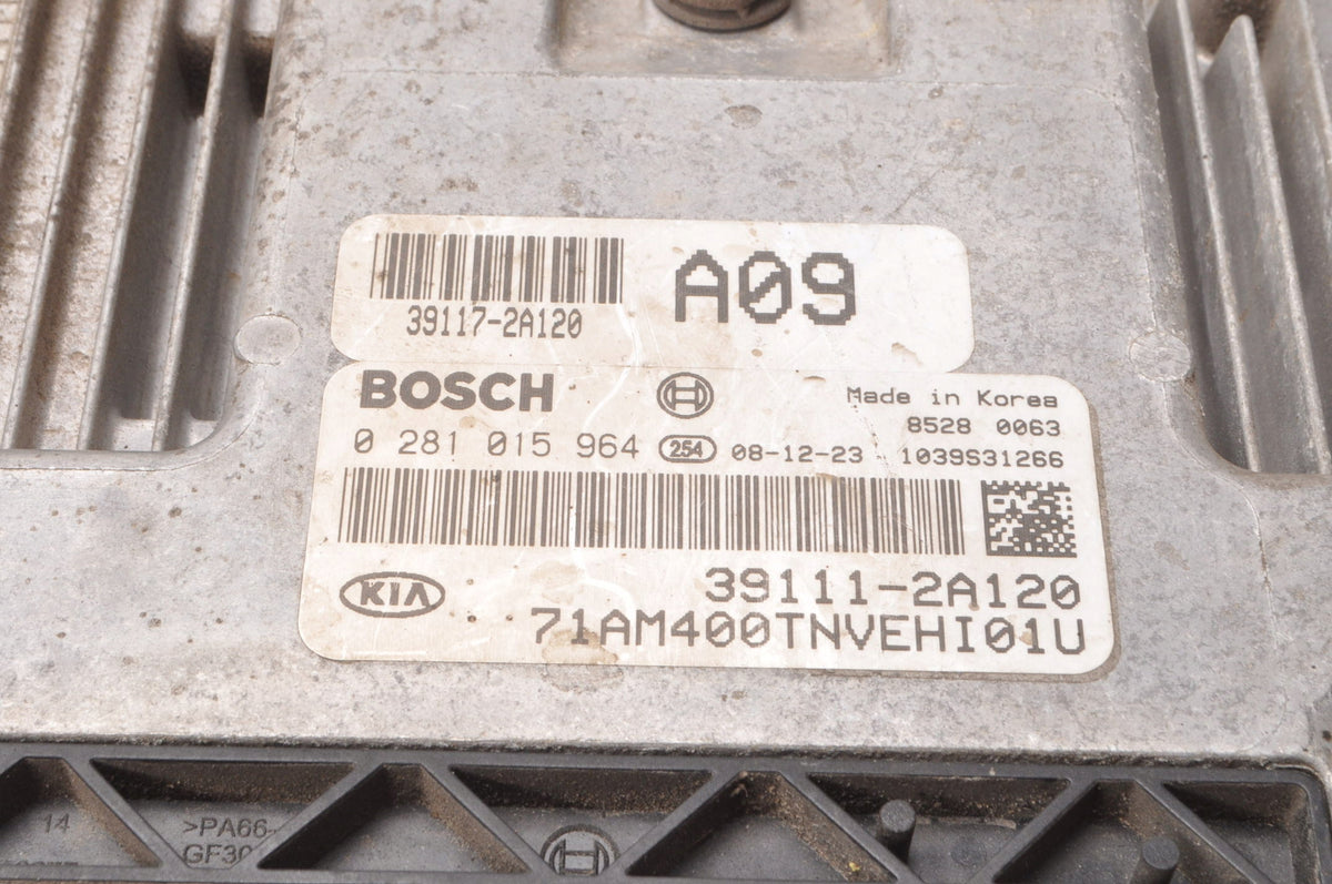 KIA SOUL I1.6 CDTI 128HP COMPUTER ENGINE DRIVER 39117-2A120