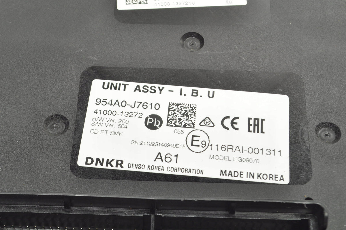 KIA X-CEED 1.5 T-GDI COMPUTER MODULE DRIVER BCM 954A0-J7610
