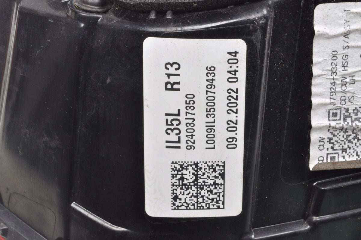KIA X-CEED LAMP LEFT REAR FLAP J7924-33200 J7924-33210