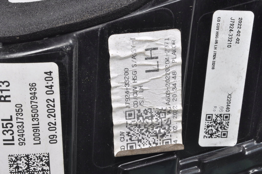 KIA X-CEED LAMP LEFT REAR FLAP J7924-33200 J7924-33210