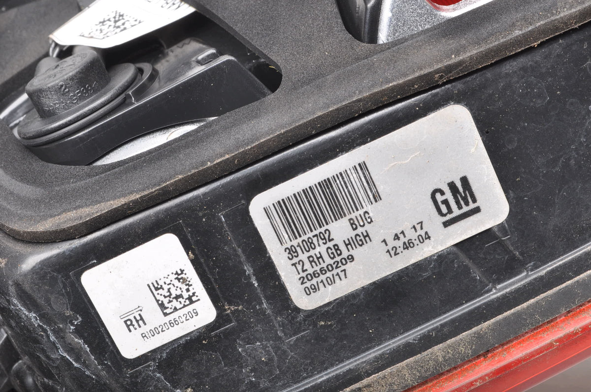 LAMP RIGHT REAR FLAP OPEL INSIGNIA II B 39108792 HB 5D