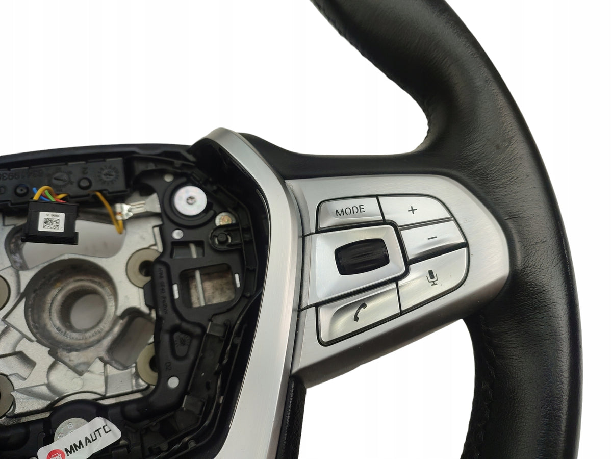 LEATHER STEERING WHEEL MULTIFUNCTIONALITY BMW 7 G11 G12 G30 G31 G32