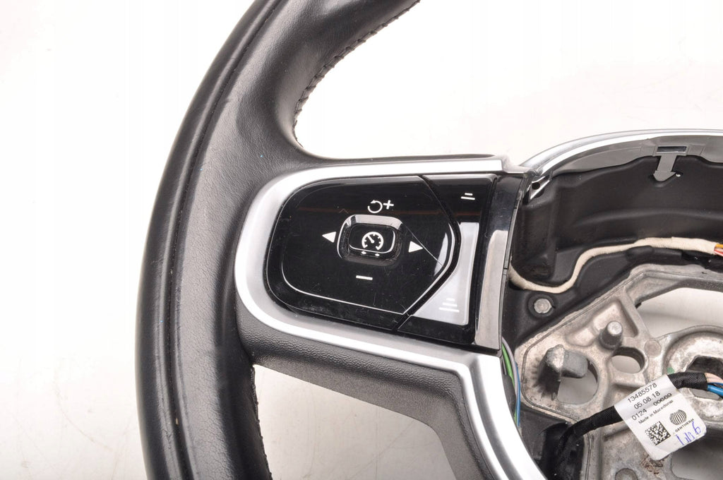 LEATHER STEERING WHEEL VOLVO V60 II S60 III XC60 XC90 V90 S90 31407817