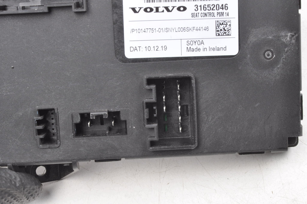 LEFT DRIVER'S SEAT CONTROL MODULE VOLVO S60 III V60 II 31652046