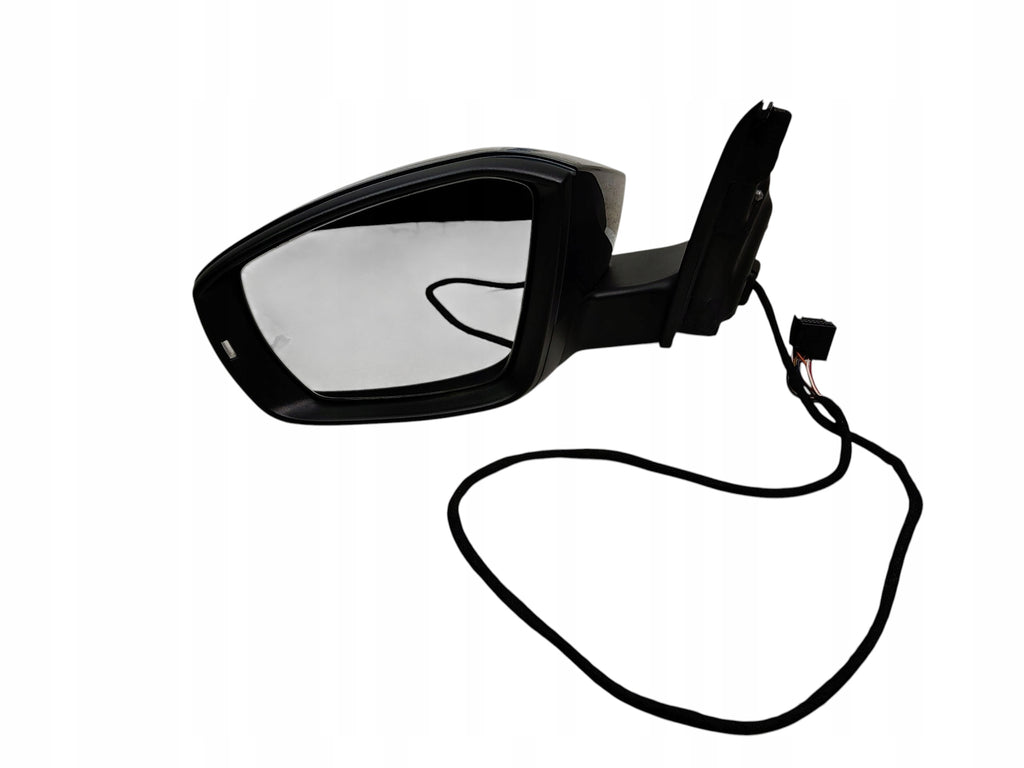 LEFT MIRROR SKODA OCTAVIA III 3 (2012-2016) 9 PIN UK PAINT CODE LF7Y