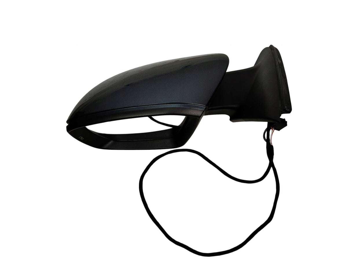 LEFT MIRROR SKODA OCTAVIA III 3 (2012-2016) 9 PIN UK PAINT CODE LF7Y