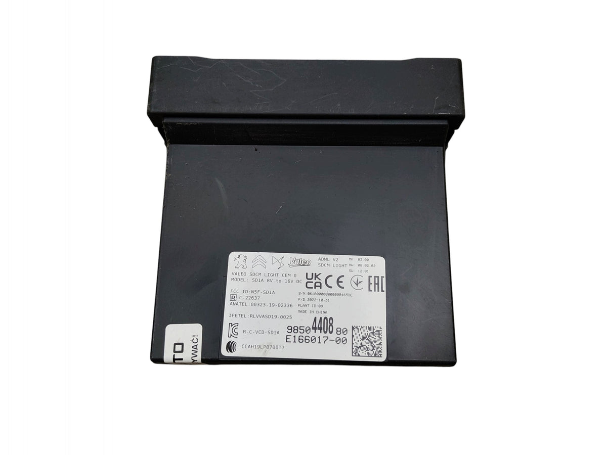 LIGHT MODULE CITROEN C5 X (2021-) PEUGEOT 308 III 9850440880