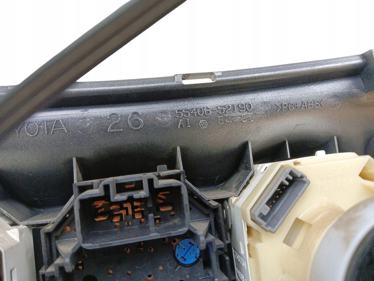 MANUAL AIR CONDITIONING PANEL TOYOTA URBAN CRUISER (2008-2014)