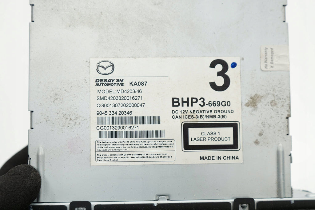 MAZDA 3 III BM 14R RADIO READER BHP3-66G0