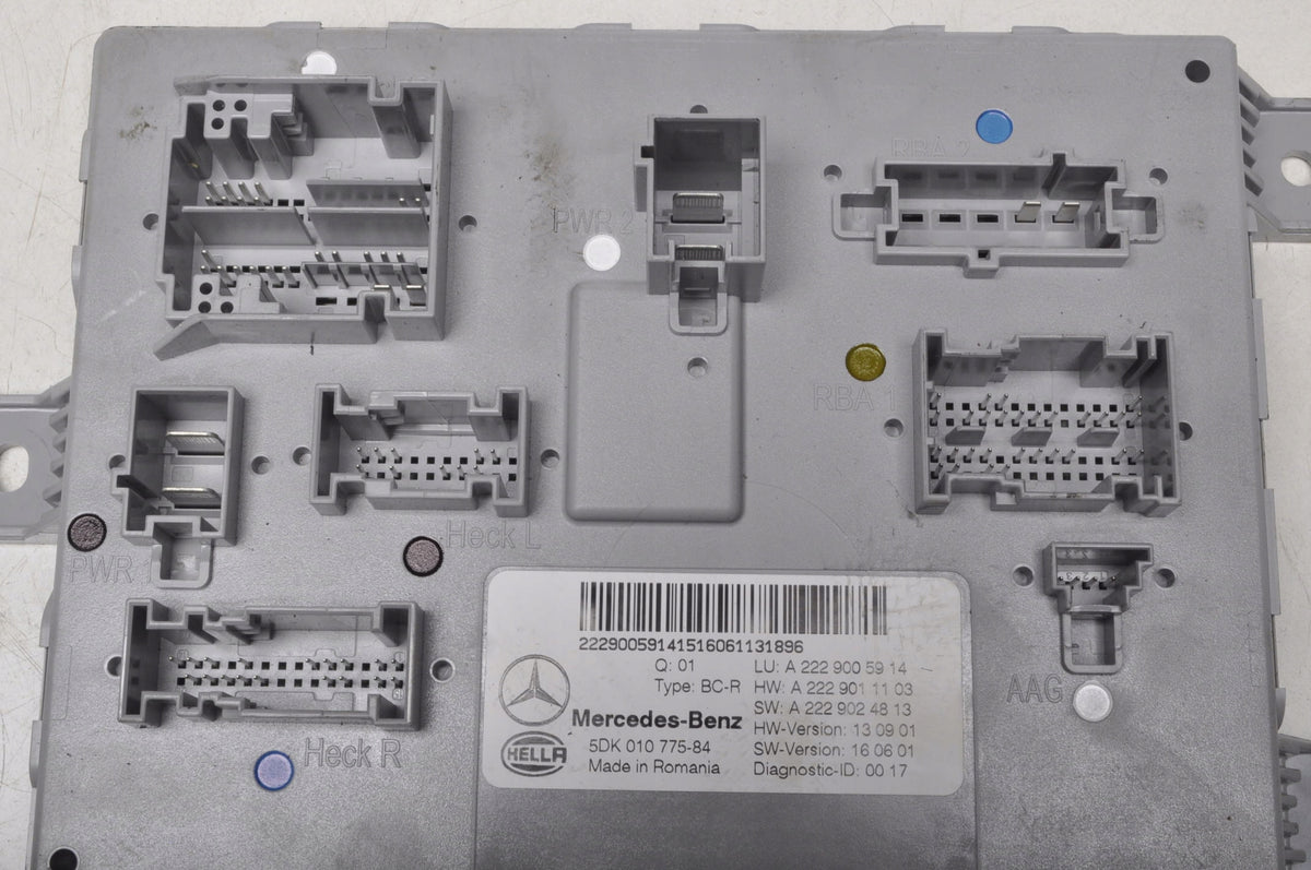 MERCEDES CLASS C W205 MODULE CONTROLLER ITSELF A2229005914