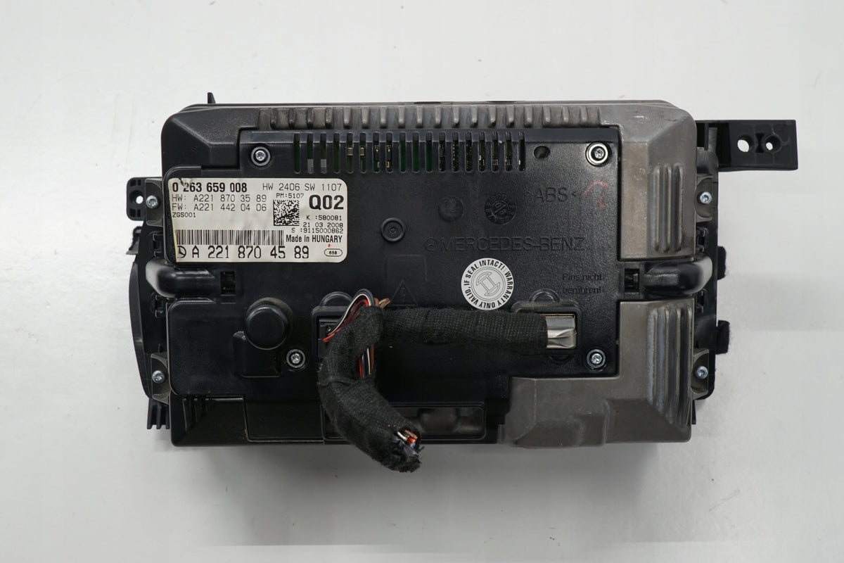 MERCEDES S W221 08R SCREEN DISPLAY A2218704589