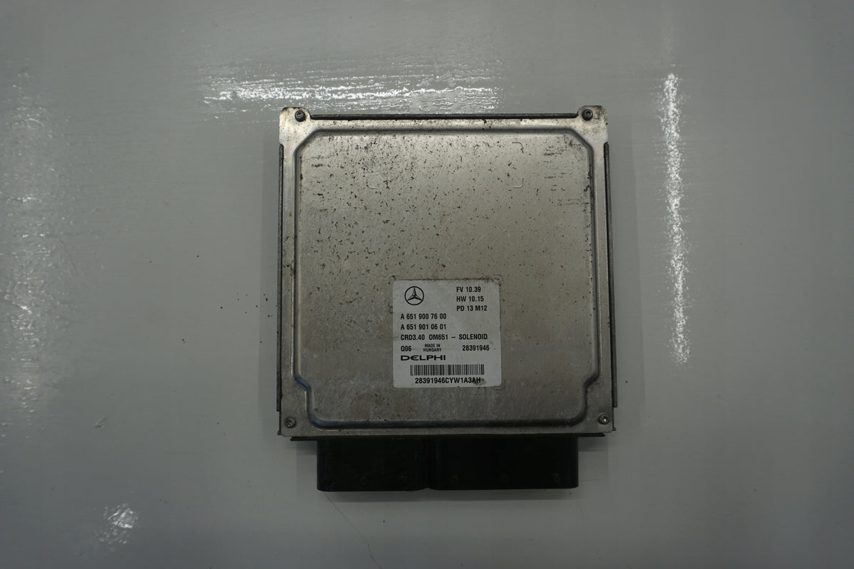 MERCEDES W176 ENGINE CONTROLLER 1.8CDI A6519007600
