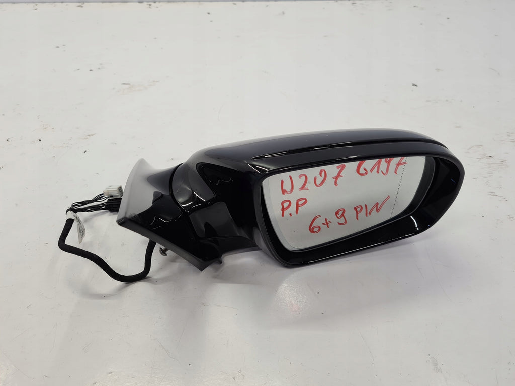 MERCEDES W207 COUPE MIRROR RIGHT 6+9PIN C197 UK