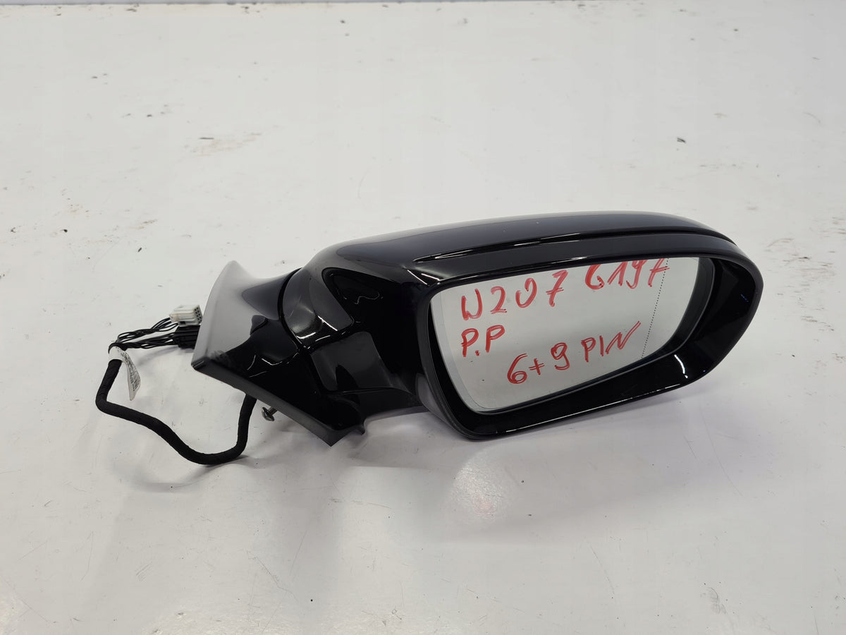 MERCEDES W207 COUPE MIRROR RIGHT 6+9PIN C197 UK