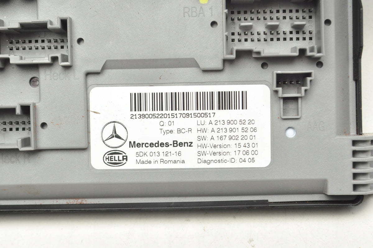 MERCEDES W213 MODULE CONTROLLER SAM 2139005220