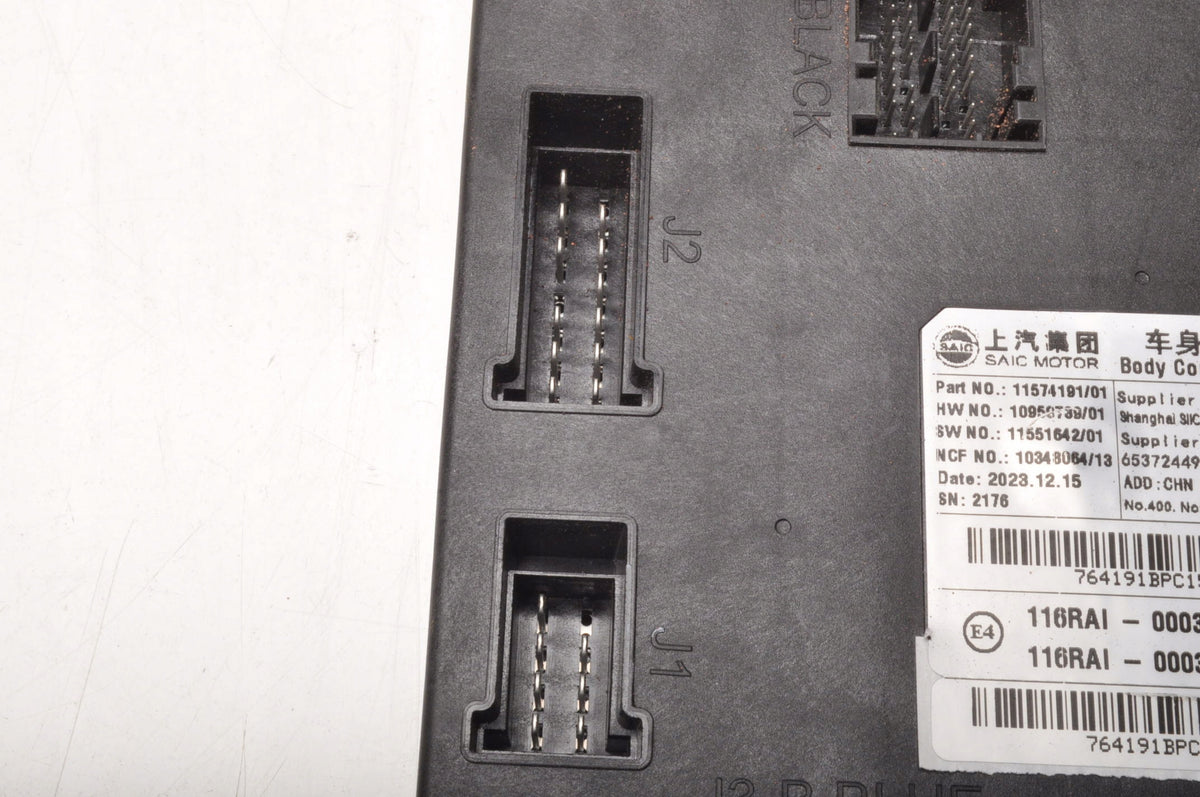 MG HS COMPUTER MODULE DRIVER BCM 2024R 11574191 LIFT