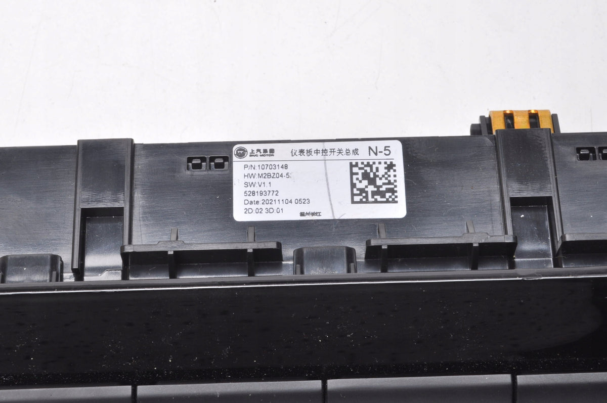 MG ZS PANEL AIR CONDITIONING SWITCH 10703148