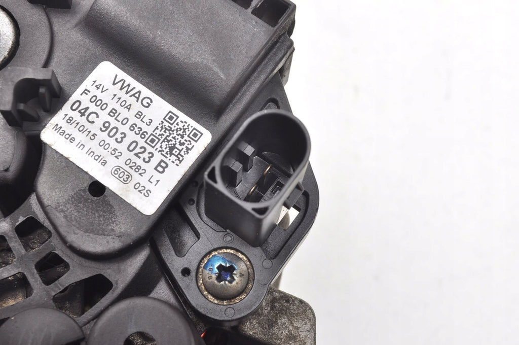 MII VW UP SKODA CITIGO 1.0 12V 60KM ALTERNATOR 04C903023B F000BL0636