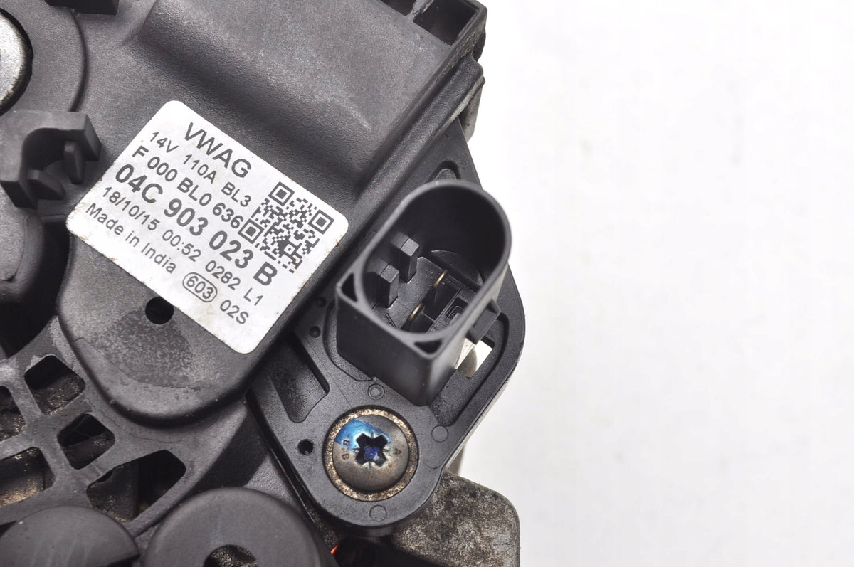 MII VW UP SKODA CITIGO 1.0 12V 60KM ALTERNATOR 04C903023B F000BL0636