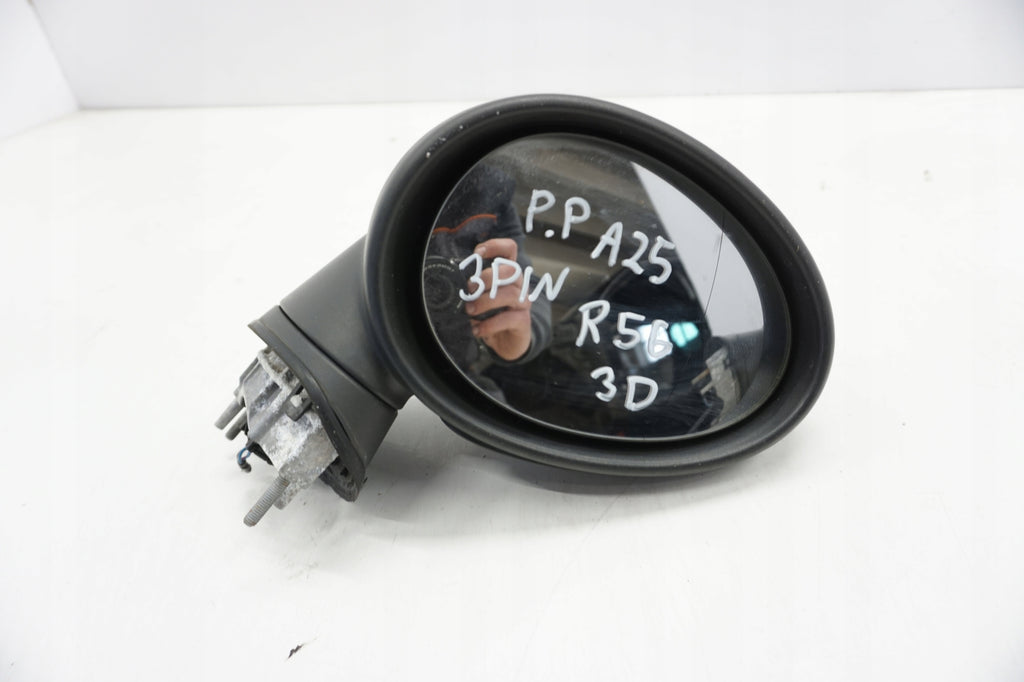 MINI COOPER S R56 MIRROR RIGHT 3PIN A25 ENGLISH