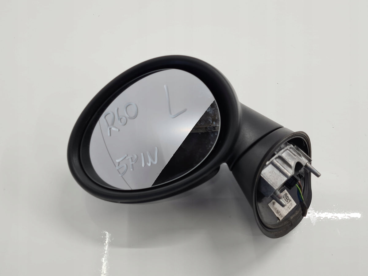 MINI COUNTRYMAN R60 MIRROR LEFT 5PIN BLACK UK