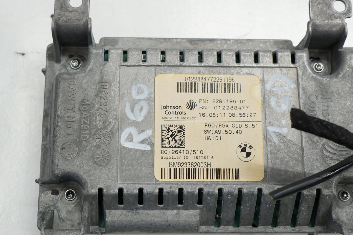MINI R60 R61 SCREEN DISPLAY RADIO NAVIGATION 9233620
