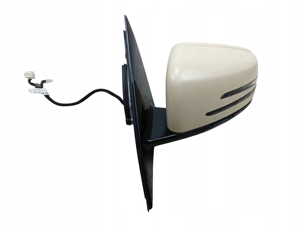 MIRROR LEFT MERCEDES E W212 LIFT 2012-2016 15 PIN EUROPE PAINT CODE 623