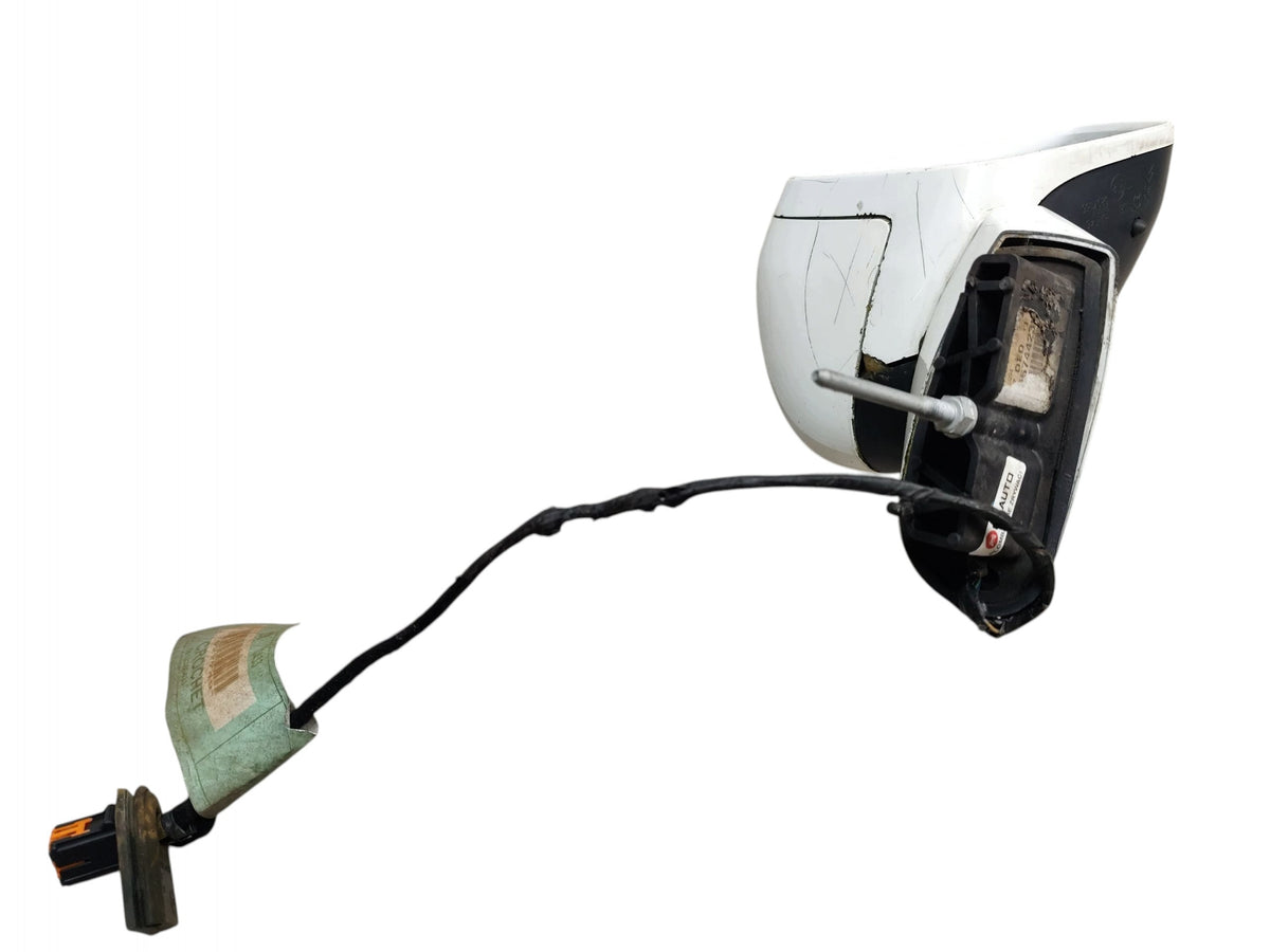 MIRROR RIGHT CITROEN C5 III X7 (2008-2010) 10 PIN EUROPE WHITE