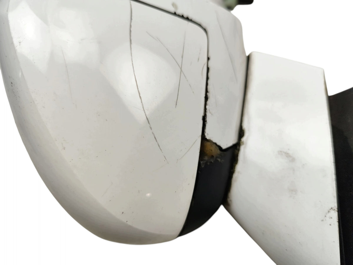 MIRROR RIGHT CITROEN C5 III X7 (2008-2010) 10 PIN EUROPE WHITE
