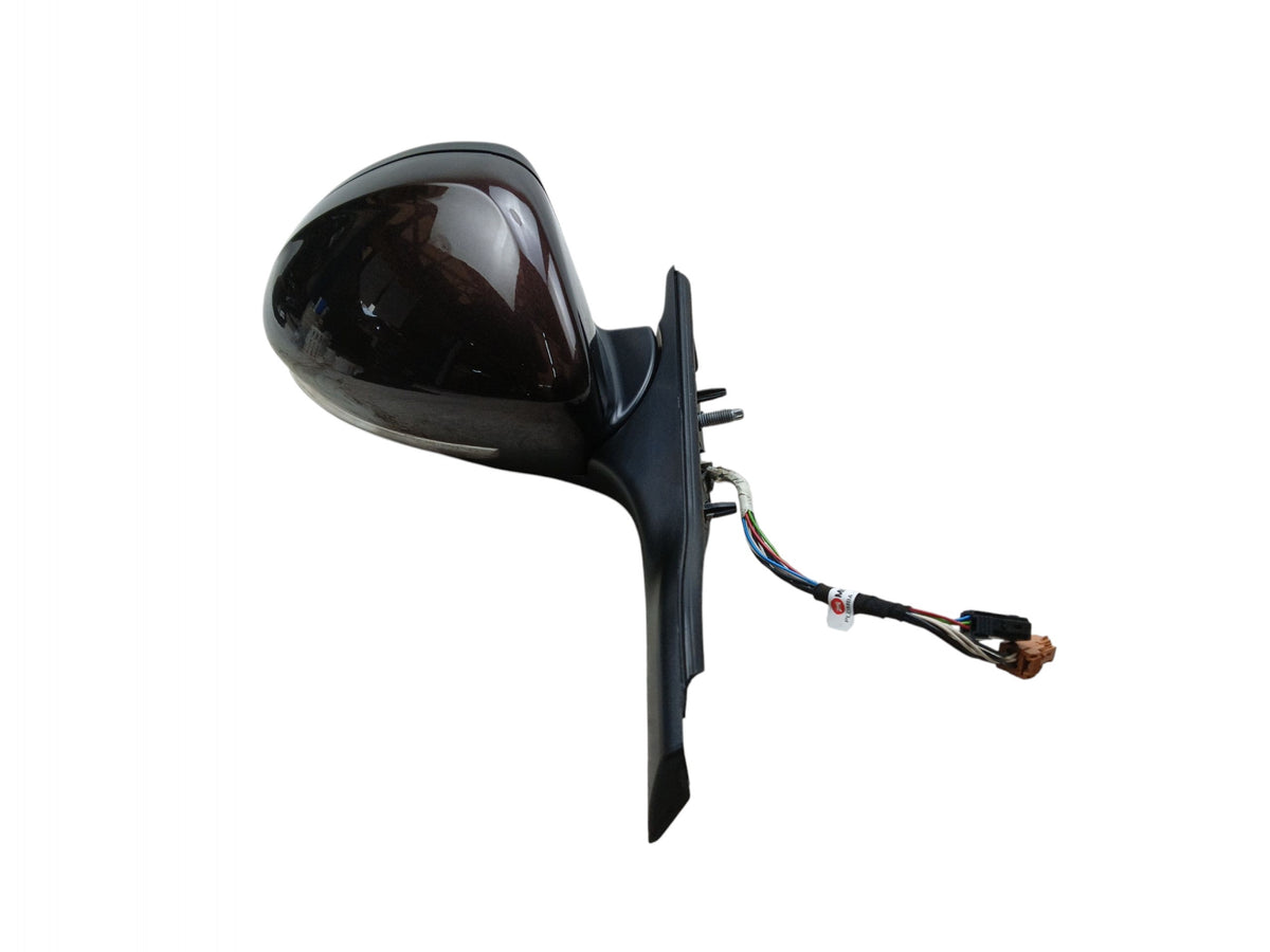 MIRROR RIGHT PEUGEOT 208 AND (2012-2015) 9 PIN EUROPE PAINT CODE KJX