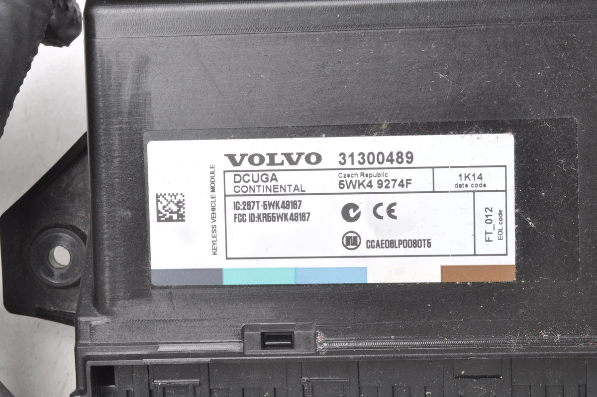 MODUL DRIVER KEYLESS VOLVO C30 LIFT S40 II V50 C70 31300489