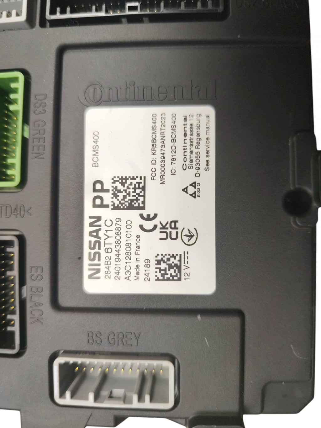 MODULE BCM FUSE BOX NISSAN QASHQAI J12 284B26TY1C