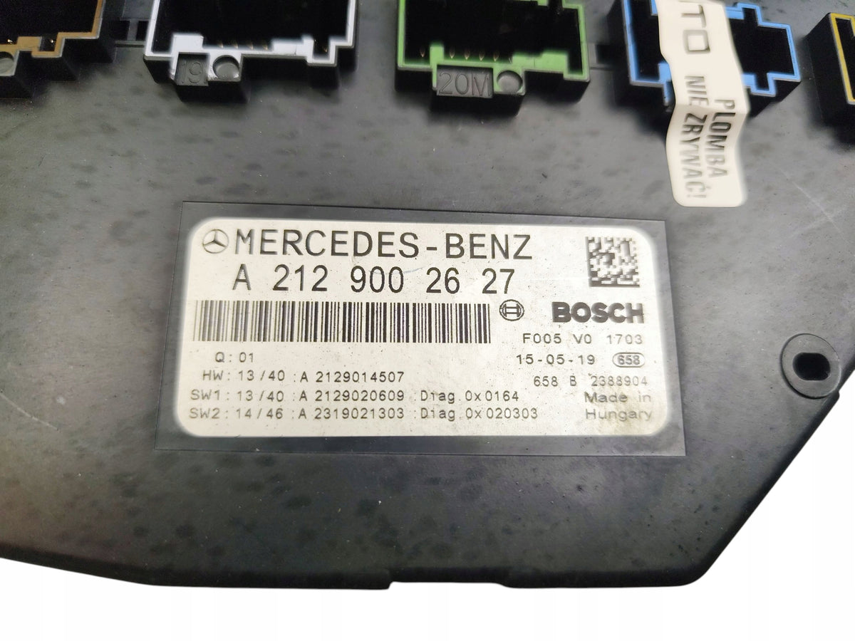 MODULE CONTROLLER BOX ITSELF MERCEDES W212 A2129002627