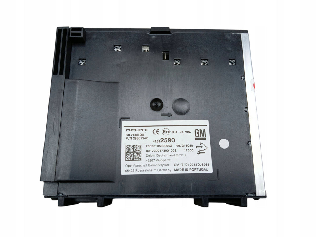 MODULE CONTROLLER SILVERBOX NAVIGATION RADIO NAVI OPEL MOCHA X A 42592590