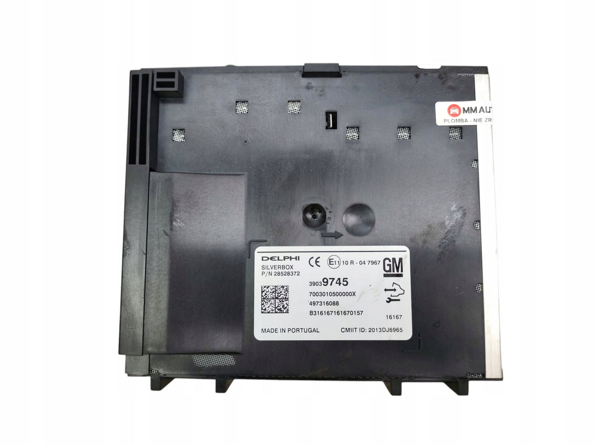 MODULE CONTROLLER SILVERBOX OPEL ASTRA K V 39039745
