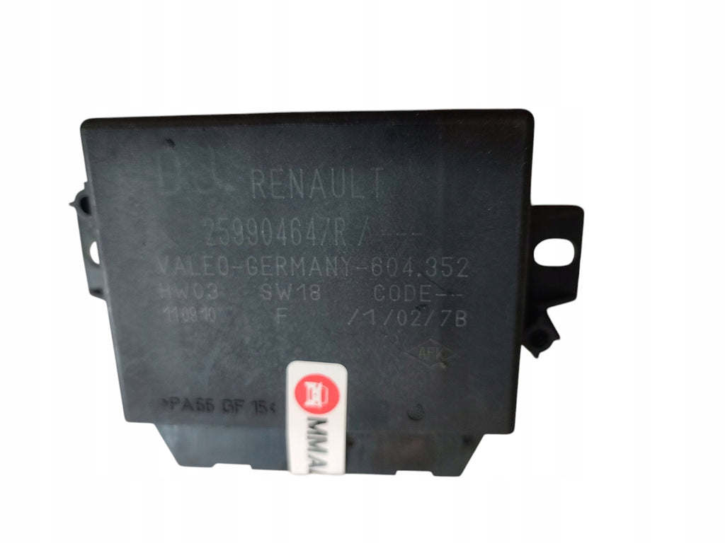 MODULE PDC PARKING CONTROLLER RENAULT SCENIC III LAGOON III 259904647R
