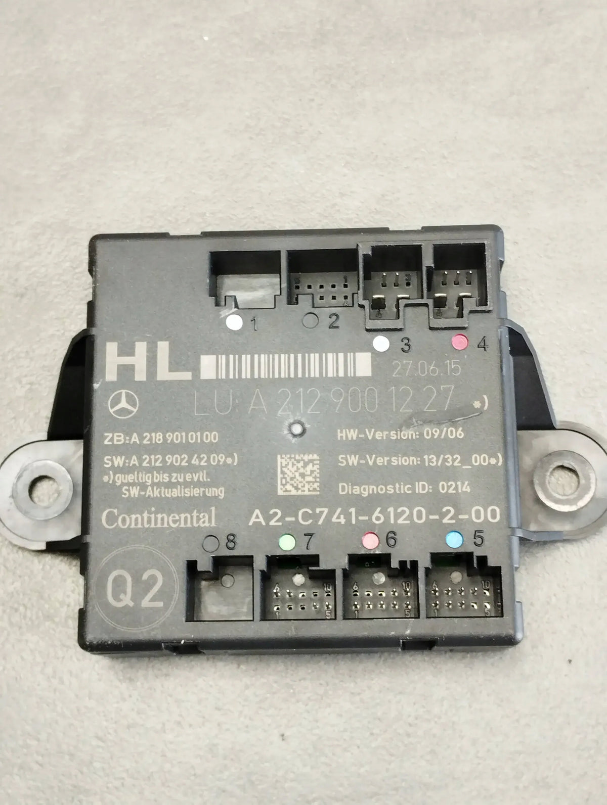 Mercedes-Benz CLS C218 DOOR MODULE LEFT REAR A2129001227